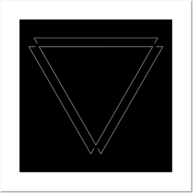 Triangle Wall Art by Designuper